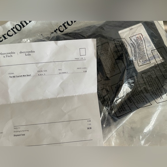 The A&F Scarlett Mini Skort - Picture 6 of 6